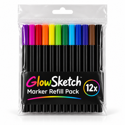 GlowSketch Marker Refill Pack 12x